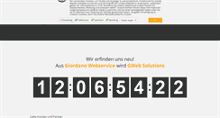 Desktop Screenshot of gweb.de