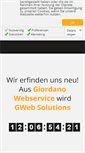 Mobile Screenshot of gweb.de