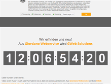 Tablet Screenshot of gweb.de